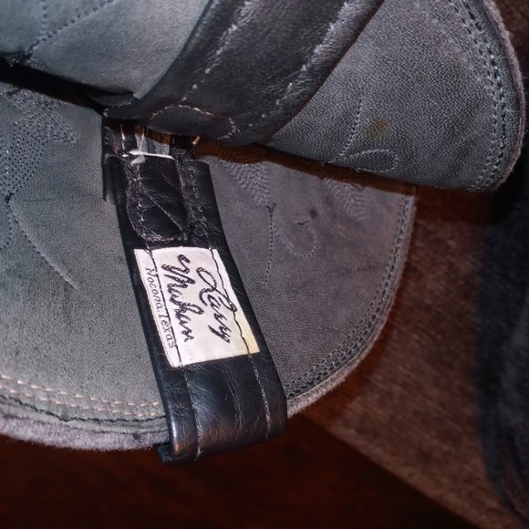 Larry Mahan Crocodile Western boots - Picture 7 of 8